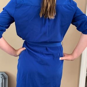 Royal Blue button up dress